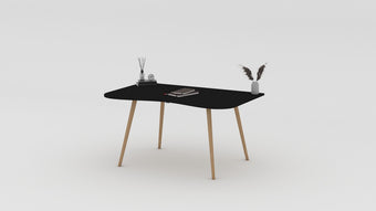 Marseva  Wor Çalışma Masası Siyah 120x60