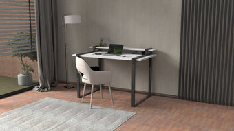 Luperna Zeyt Çalışma Masası Beyaz 120x60